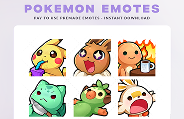 Poki Emotes | BellsproutEvolution | Bubbles Emote | Cry Emote | Dab Emote |  Twitch Emotes | Discord Emotes |  Emotes